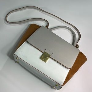 Zara Woman Top Handle Colorblock Purse ACC373